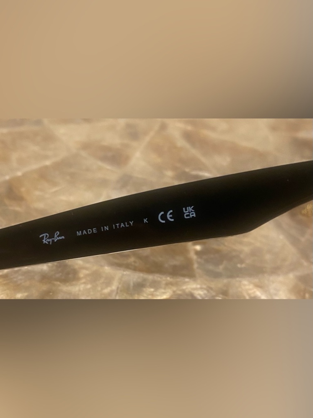 Ray-Ban Black New Wayfarer Sunglasses - Picture 7 of 9